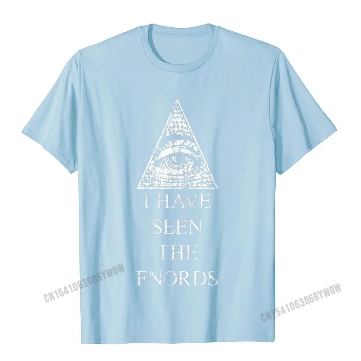 Illuminati Shirt Eye Of Providence Tee Seen The Fnords Camisas Men Cotton Men Tops & Tees Casual Tshirts Gift Classic