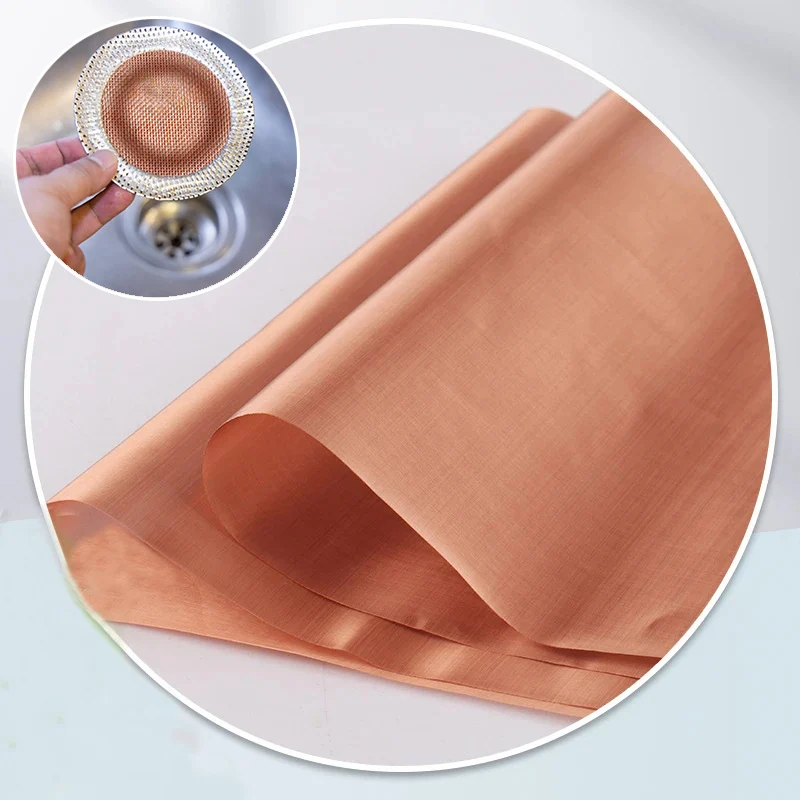 Imagem -06 - Malha de Cobre 10200 Mesh para Filtragem Bloqueio Limpeza e Enchimento Tecido Perfeito para Filtro de Tela e Bloqueador 10 20 Pcs