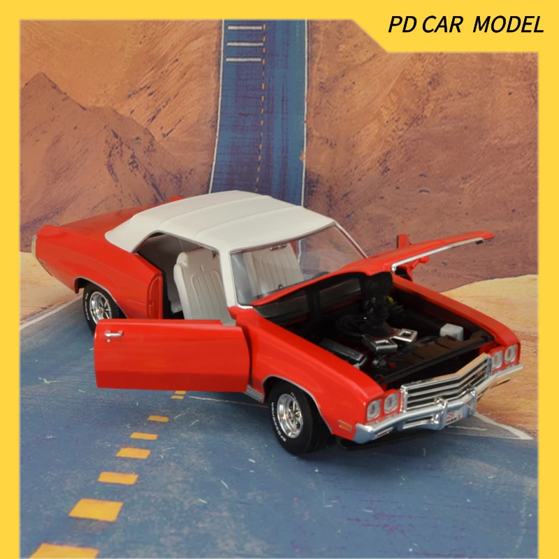 Original Collectible 1:18 Scale Model for 1972 BUICK SKYLARK GS CONVERTIBLE  Gift for friends and family