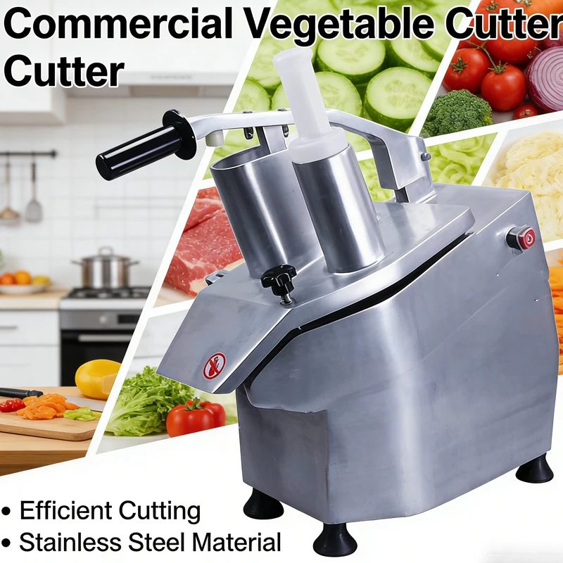 

Полностью автоматическая овощерезка из нержавеющей стали, измельчитель для моркови, лука и перца, кухонный гаджет