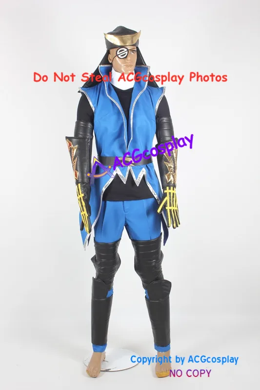 

Sengoku Basara 2 Date Masamune Cosplay Costume acgcosplay Include Headgear