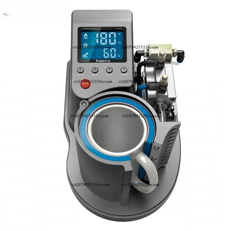 

2015 New Arrival Automatic Pneumatic Mug heat Press sublimation printing Machine ST-110