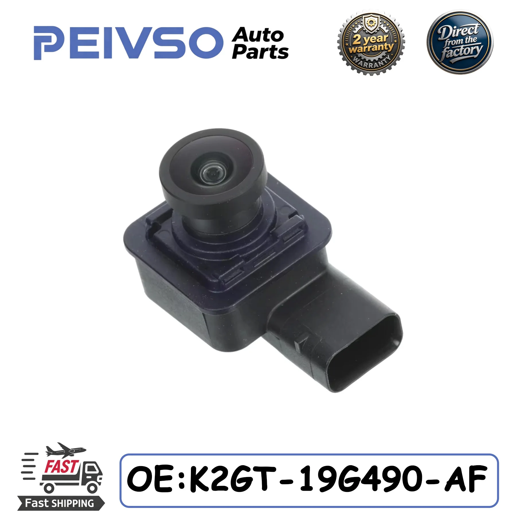 PEIVSO Rear View Parking Assist Camera K2GT-19G490-AF K2GT19G490AF For 2019-2024 Ford Edge New Car Parts