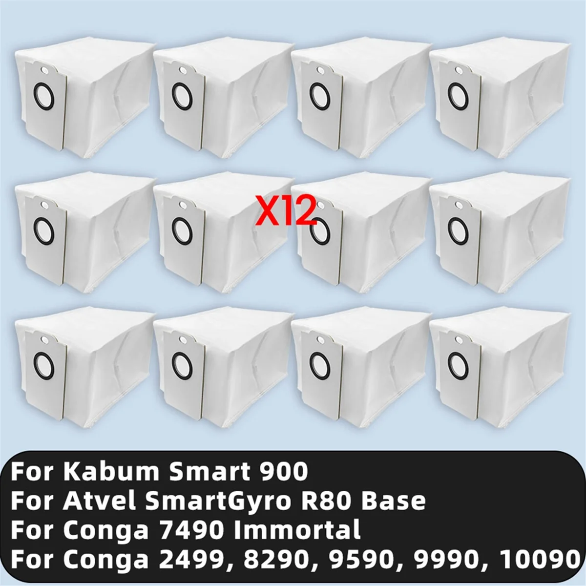 Bolsa para polvo N18R para 2499, 7490 Immortal, 8290, 9590, 9990, 10090 / Kabum Smart 900 / Atvel R80 Base