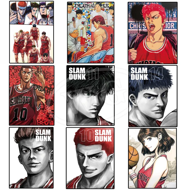 Japan Anime Figure The First Slam Dunk Poster Aesthetic Sports Basketball Canvas Painting Decoration Wall Art Kawaii Room Decor