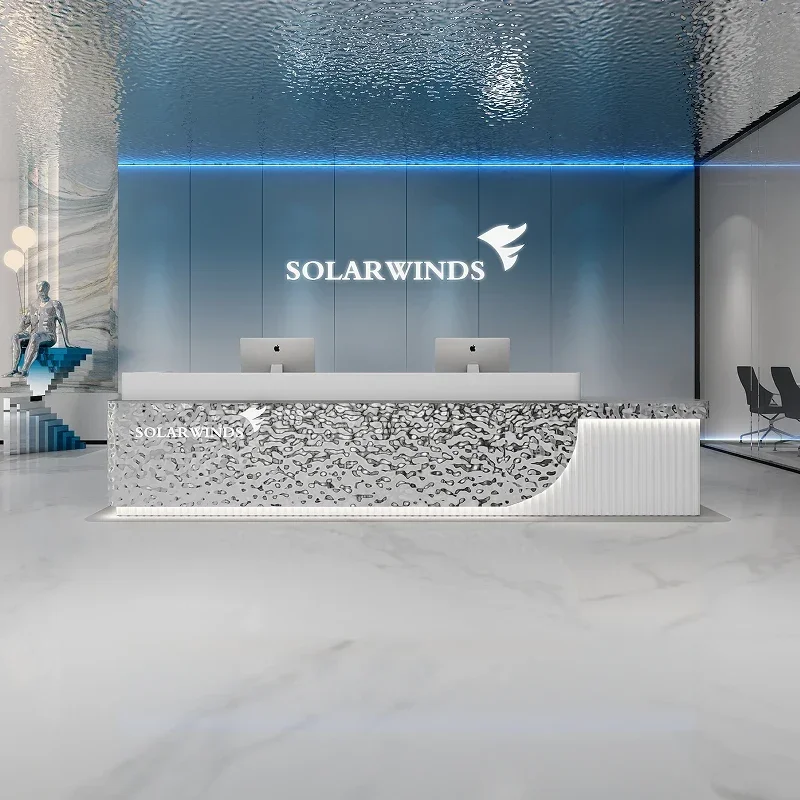 

Salon Lectern Bar Counter Reception Desks Church Pulpit Luxurious Desks Modern Office Desk Organizers Scrivania Hotel Furniture