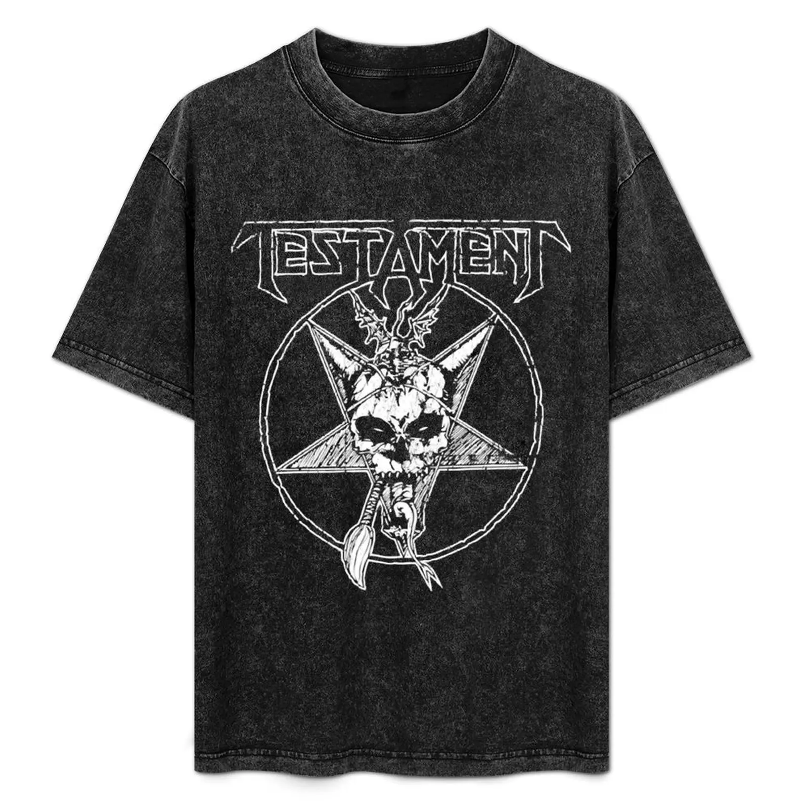 My Favorite People Testament Swedish Death Black Death T-Shirt Lightweight Casual Summer T-Shirt