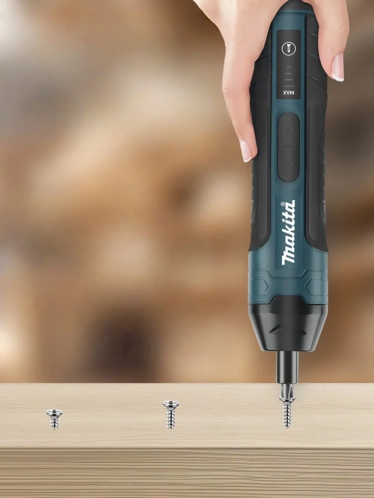 Makita Cordless Electric Screwdriver for Installation Or Removal Rechargeable Power Tool for Home Improvement