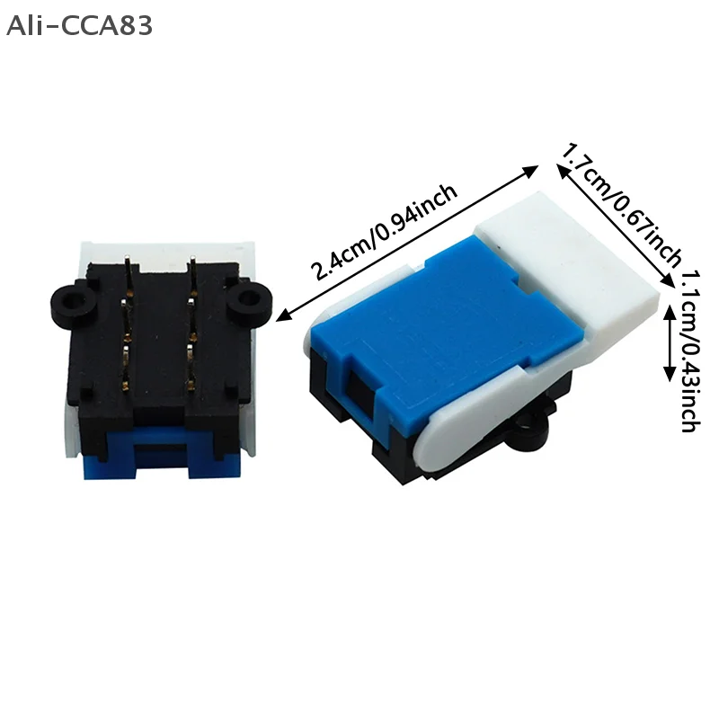 10 stücke Blau Telefon Haken Schalter 6 Pin Intercom Türklingel Schalter Retainer Reed Schalter Klinge Reparatur Teile Für Telefon