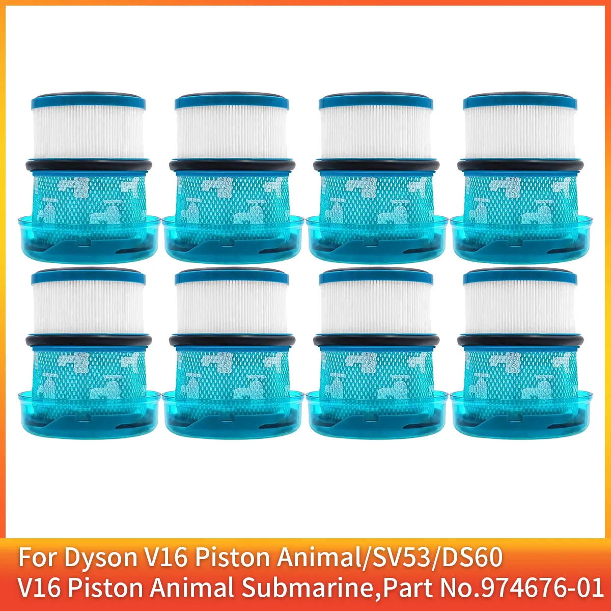 Filtro para Dyson V16 Piston Animal / Dyson V16 Piston Animal Submarine SV53 / DS60 974676-01, accesorios de filtro para aspiradora