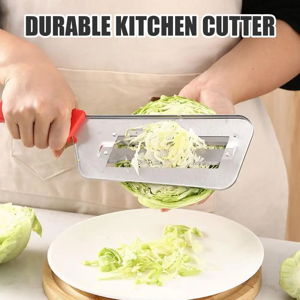 Vegetable Cutter Double-blade Cabbage Shredder Stainless Steel Vegetable Slicer Salad Chopper Multi-functional Lettuce for Meal