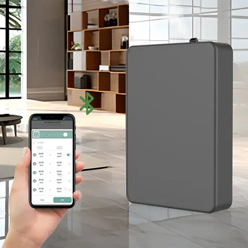 Difusor de fragancia de 500ML de capacidad, máquina de aire aromática inteligente para el hogar, difusor de aceites esenciales sin agua profesional, ambientador