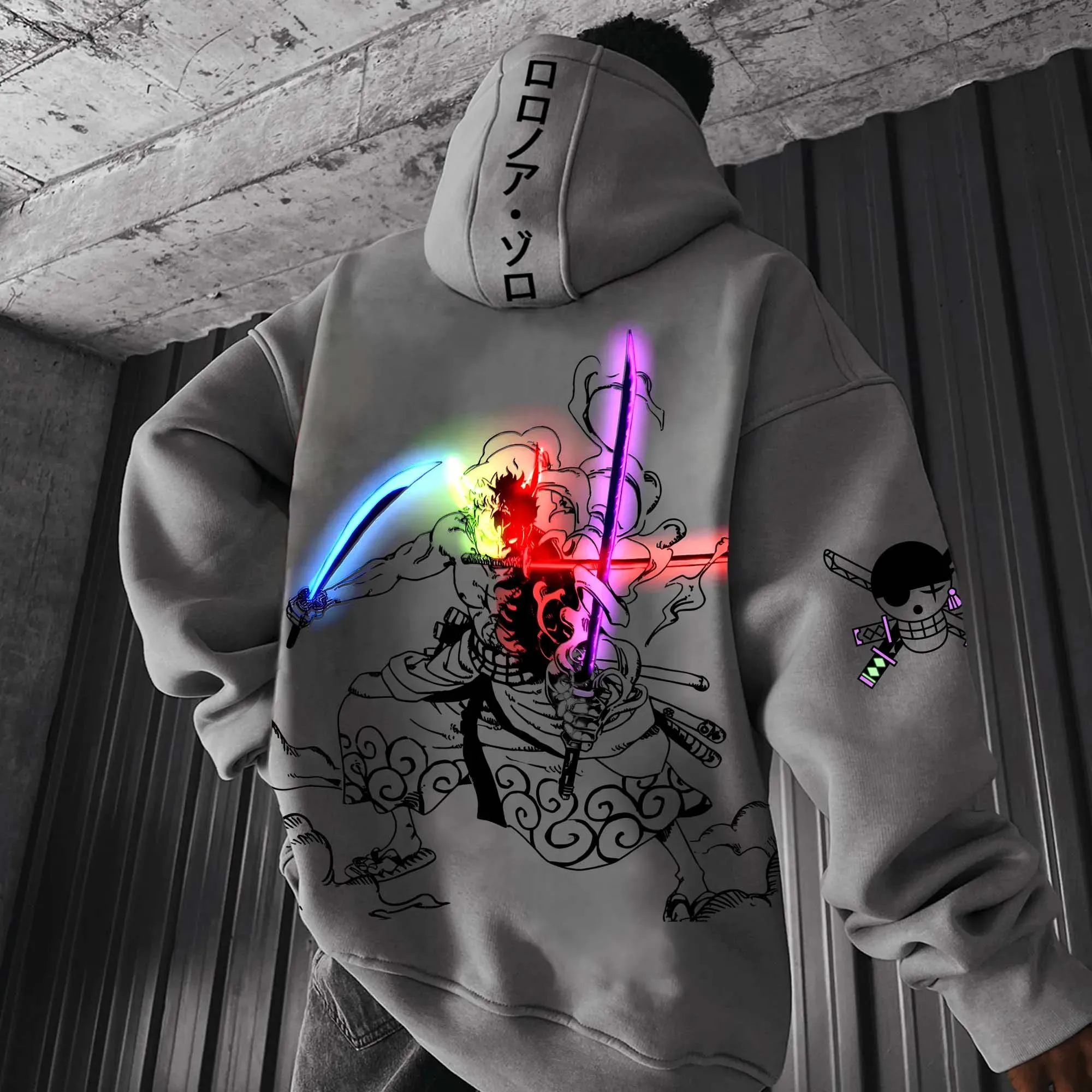 

Новинка 2024 года, цельная модная толстовка Bandai Solon с длинными рукавами Y2K Harajuku, уличный студенческий стиль, унисекс для мальчиков и девочек