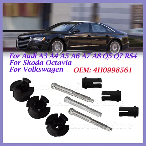 제어 시스템 거리 센서 하드웨어 키트, 아우디 A3 A4 A5 A6 A7 A8 Q5 Q7 RS4, 스코다 옥타비아, 폭스바겐 4H0998561