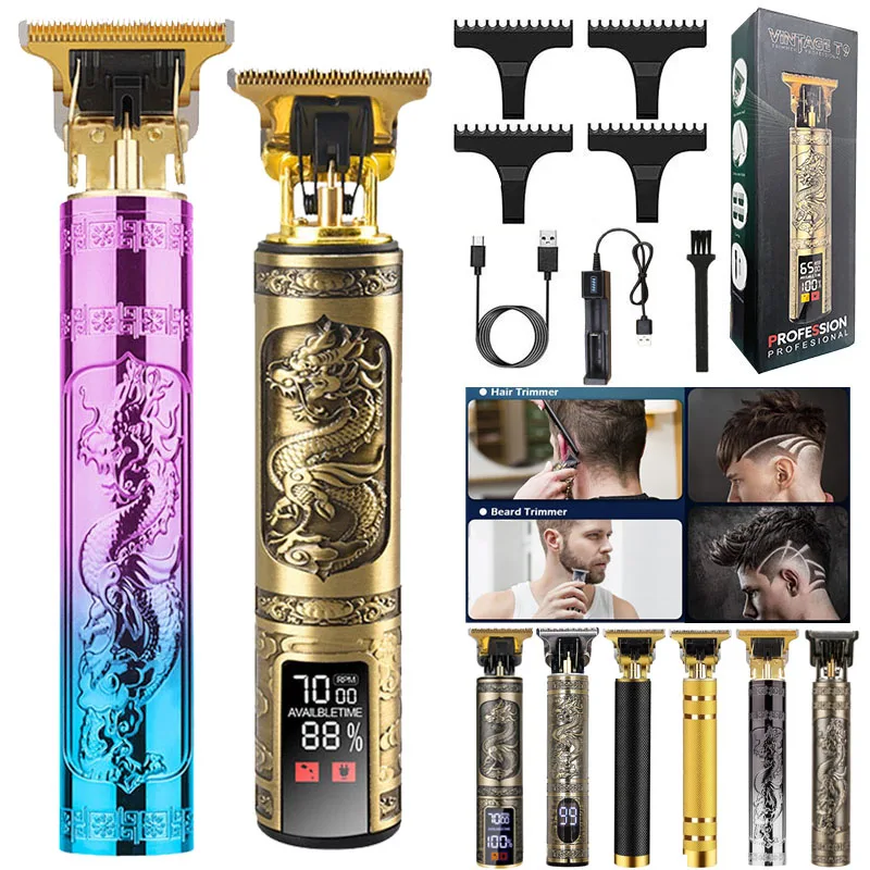 

Super Deals Wireless Usb Rechargeable Dragon Beard Body Barber Shop Professional Electric Hair Cutting Shaving Finishing Machine