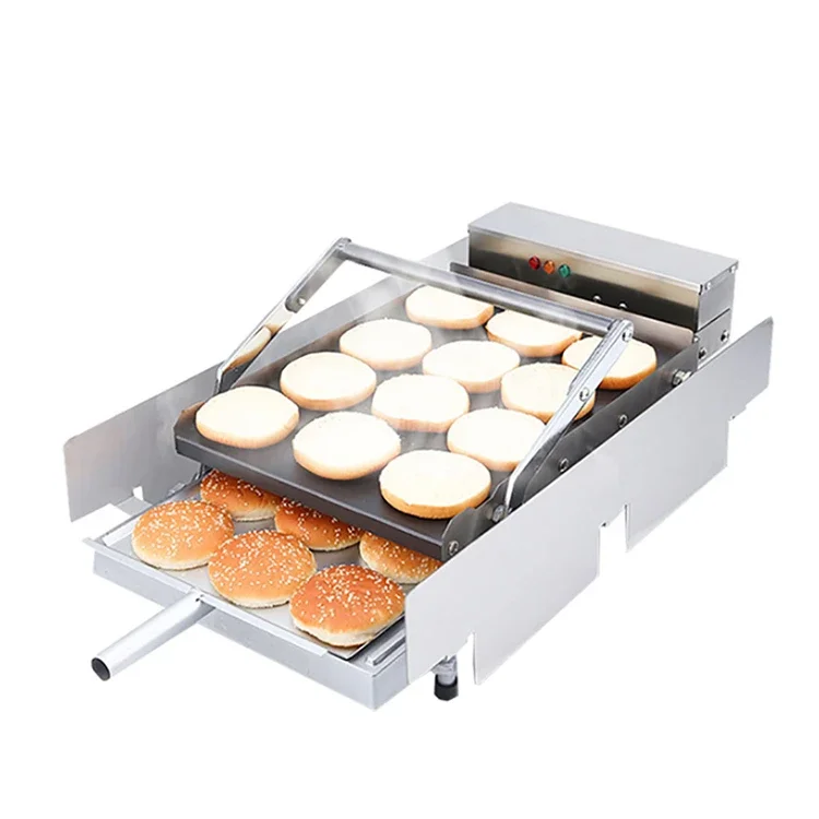 Fast Food Restaurant Use Automatic Burger Hamburger Making Equipment Machine