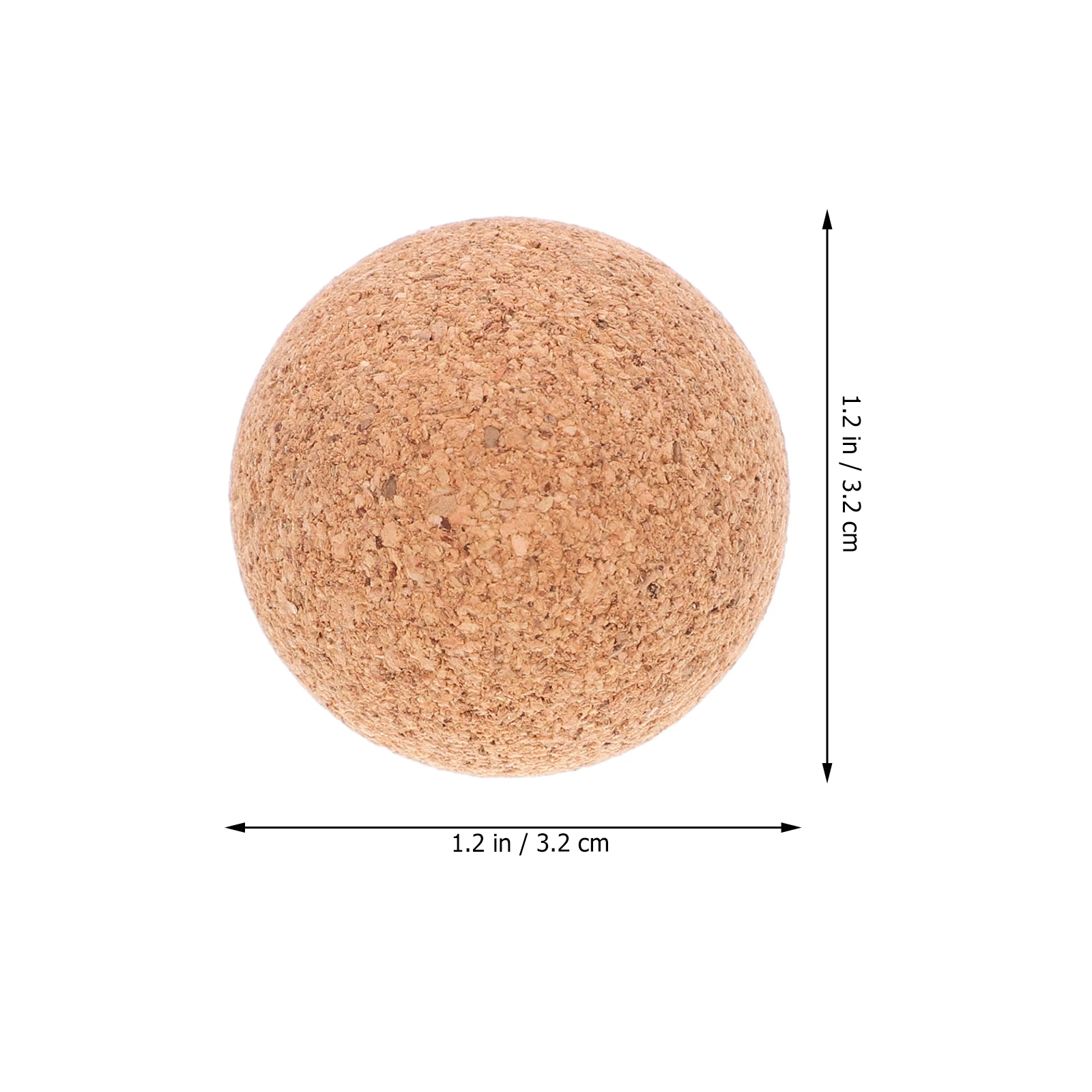 

3pcs Football Cork Balls 32mm Wood Foosball Replacement Parts for Foosball Table Balls Indoor Smooth Surface Design