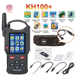 Lonsdor KH100+ Remote Key Programmer KH100 Car Auto Key Programmer Chip Generation KH100 Plus Chip Simulation For 4D 46 48