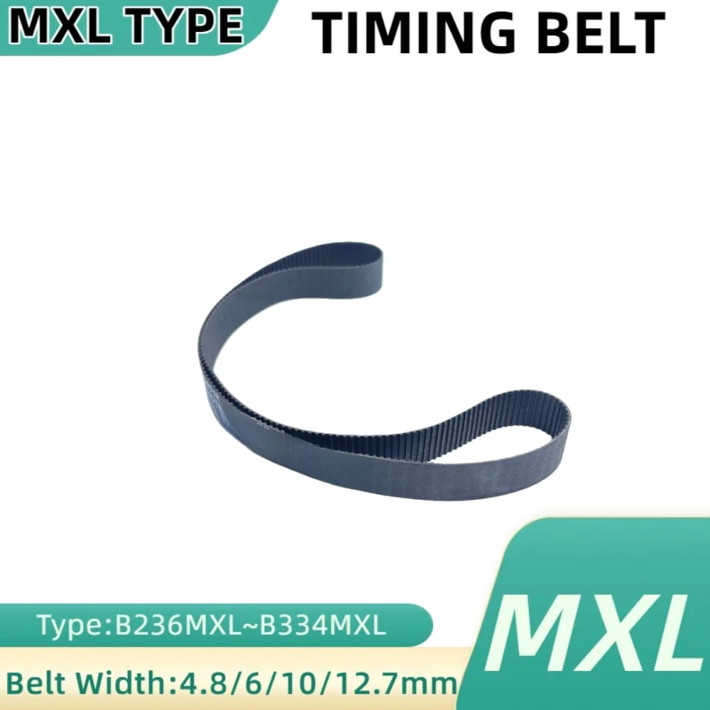

MXL Timing Belt Width 4.8mm to 12.7mm Type: B240MXL B250MXL B260MXL B270MXL B280MXL B290MXL B300MXL B310MXL B320MXL B334MXL