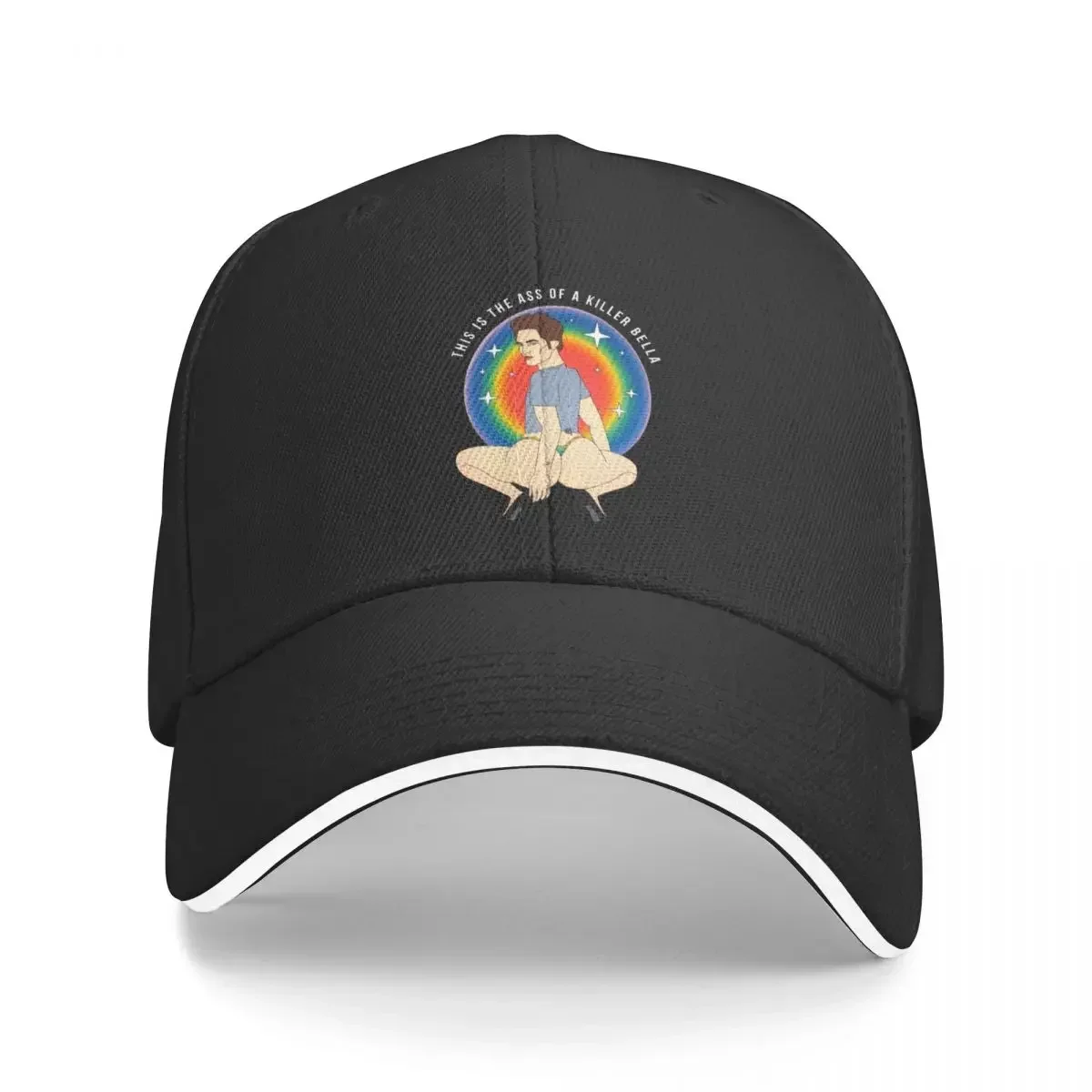 This Is The Ass Of A Killer Bella Funny LGBTQ Support Pride Baseball Cap Golf Hat hard hat Boy Child Women's