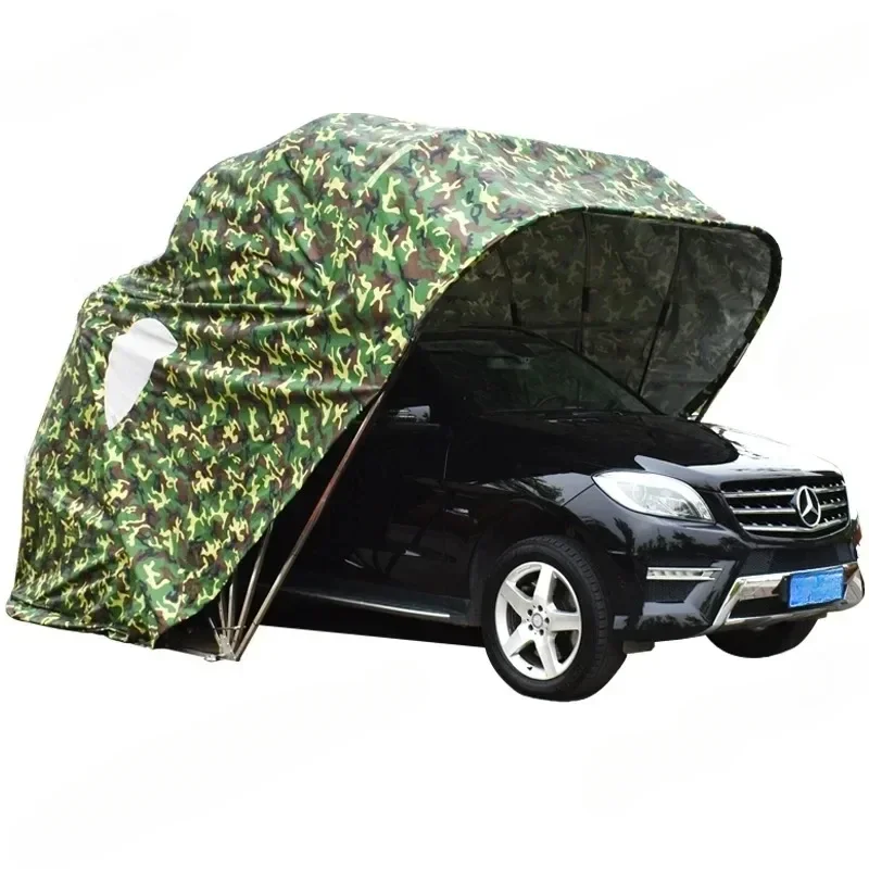 Retractable Garage Awning Four Foot Portable Carport Tent High Quality Car Tent Foldable Garage Parking Shed