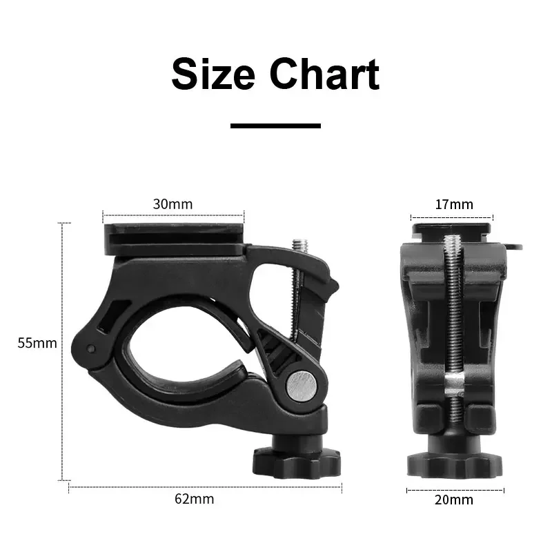 X-Tiger Bike Light Bracket For QD-1101/QD-1001/QD-0901Bike Accessories (Not Include Bicycle Lights)