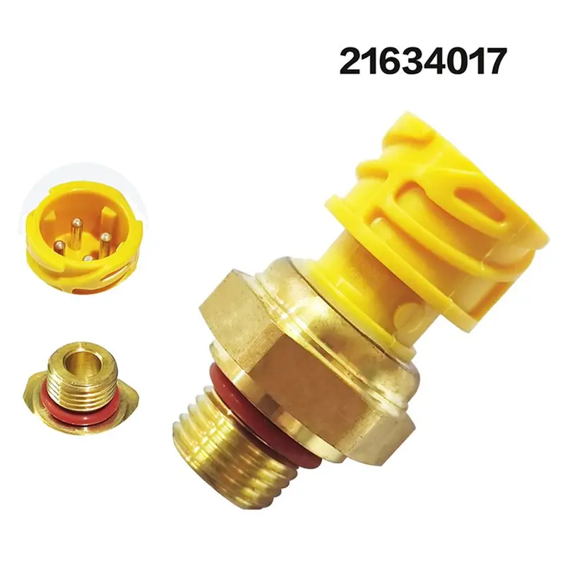 Efficient-6Pcs 21634021 & 21634017 مستشعر ضغط الزيت لشاحنة فولفو ديزل D12 D13 FH12 FM12 FH16 #2