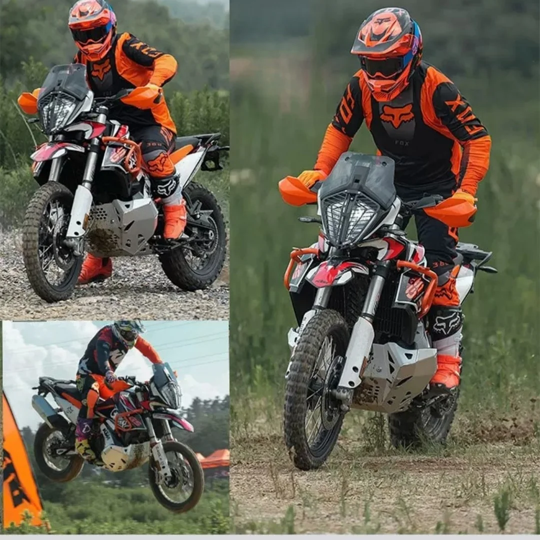 For KTM 790 ADV S/R, universal stainless steel upper guard is available for seamless installation without damaging the parts.