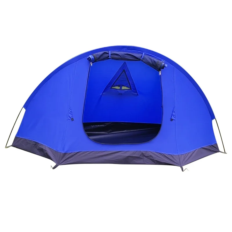 

Outdoor camping tent single riding camping tent free of construction portable folding rainstorm protection automatic waterproof