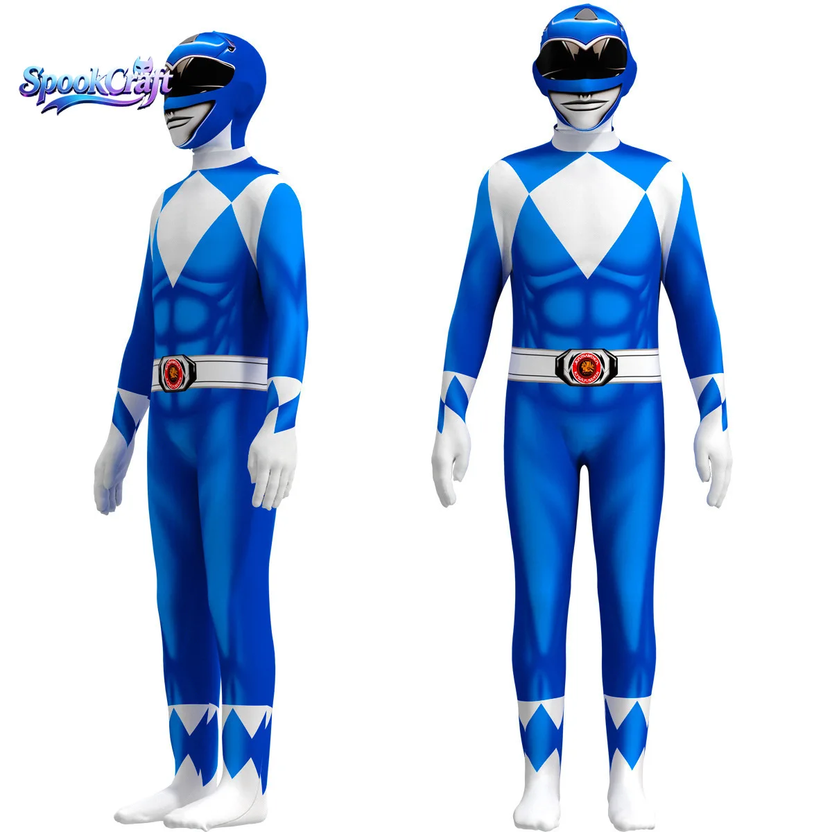 New Power Samurai Sentai Shinkenger Rangers Costume Adult Kids Superhero Cosplay Halloween Birthday Party Jumpsuit Zentai Suit view 2