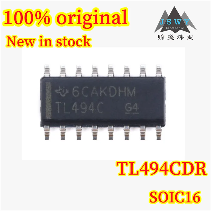 

(50/200pcs) TL494CDR TL494C SOP16 100% brand new original pulse width frequency pulse width modulation (PWM) controller chipspot
