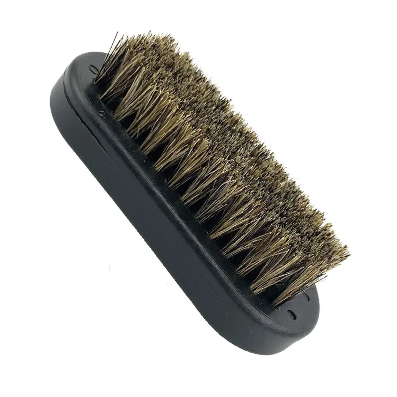 Eco Friendly Boar Bristle Brush For Men Beard Brush Natural Beard Brush Facial Cleaning Mustache Hair Styling Comb Shave Tools