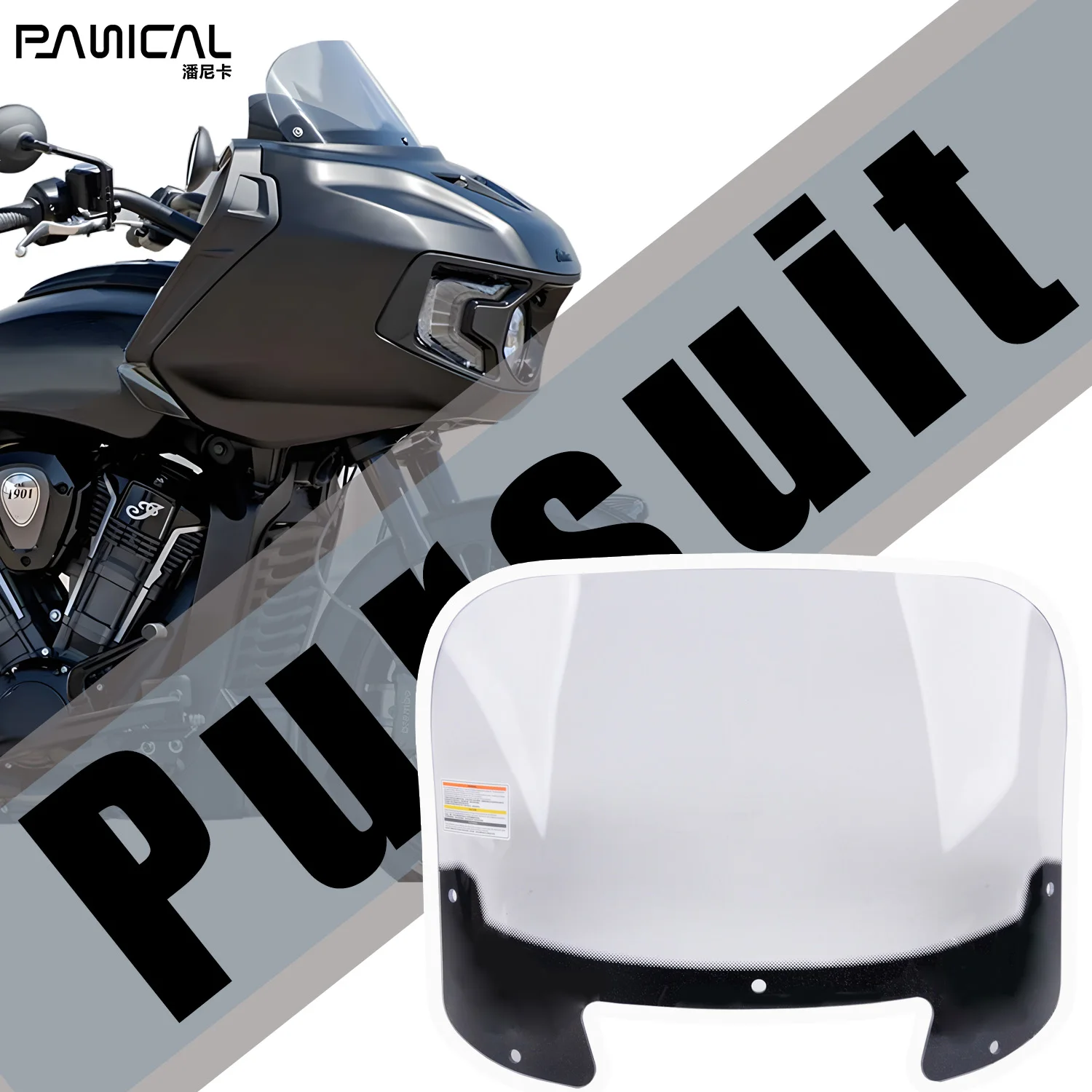 

PANICAL for Indian Windshield INDIAN Pursuit 2020-2025 Motorcycle Windshield Windshield Windguard Accessories Deflector