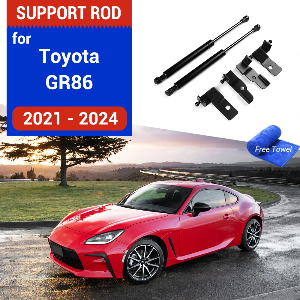 

For Toyota GR86 2021 2022 2023 2024 Car-Styling Refit Bonnet Hood Gas Shock Lift Strut Bars Support Rod Accessories