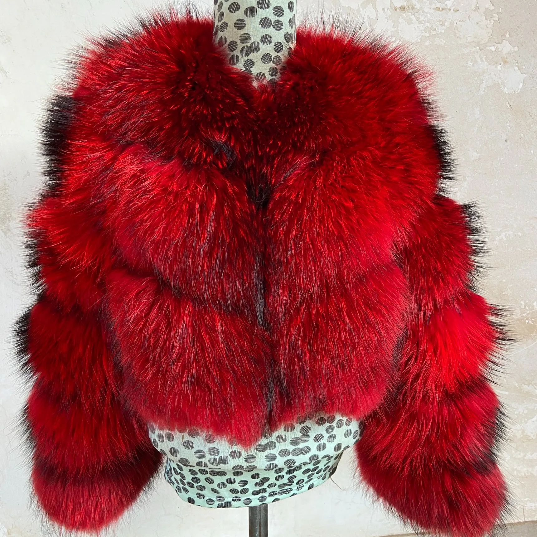 Offres spéciales de luxe réel manteau de fourrure de raton laveur femmes veste d'hiver court épais chaud naturel véritable fourrure de raton laveur vêtements d'extérieur