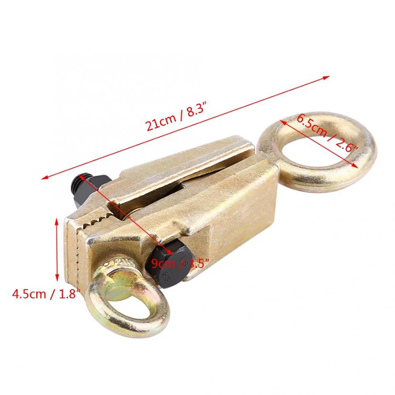 5 Ton Top & Straight 2-Way Self-Tightening Frame Grips Auto Body Repair Pull Clamp car tools