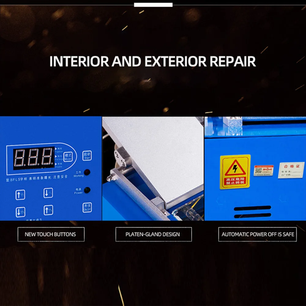 Seal Engraving Machine, Photosensitive Seal Machine, Fully Automatic Pressure Bar Engraving and Lettering Machine