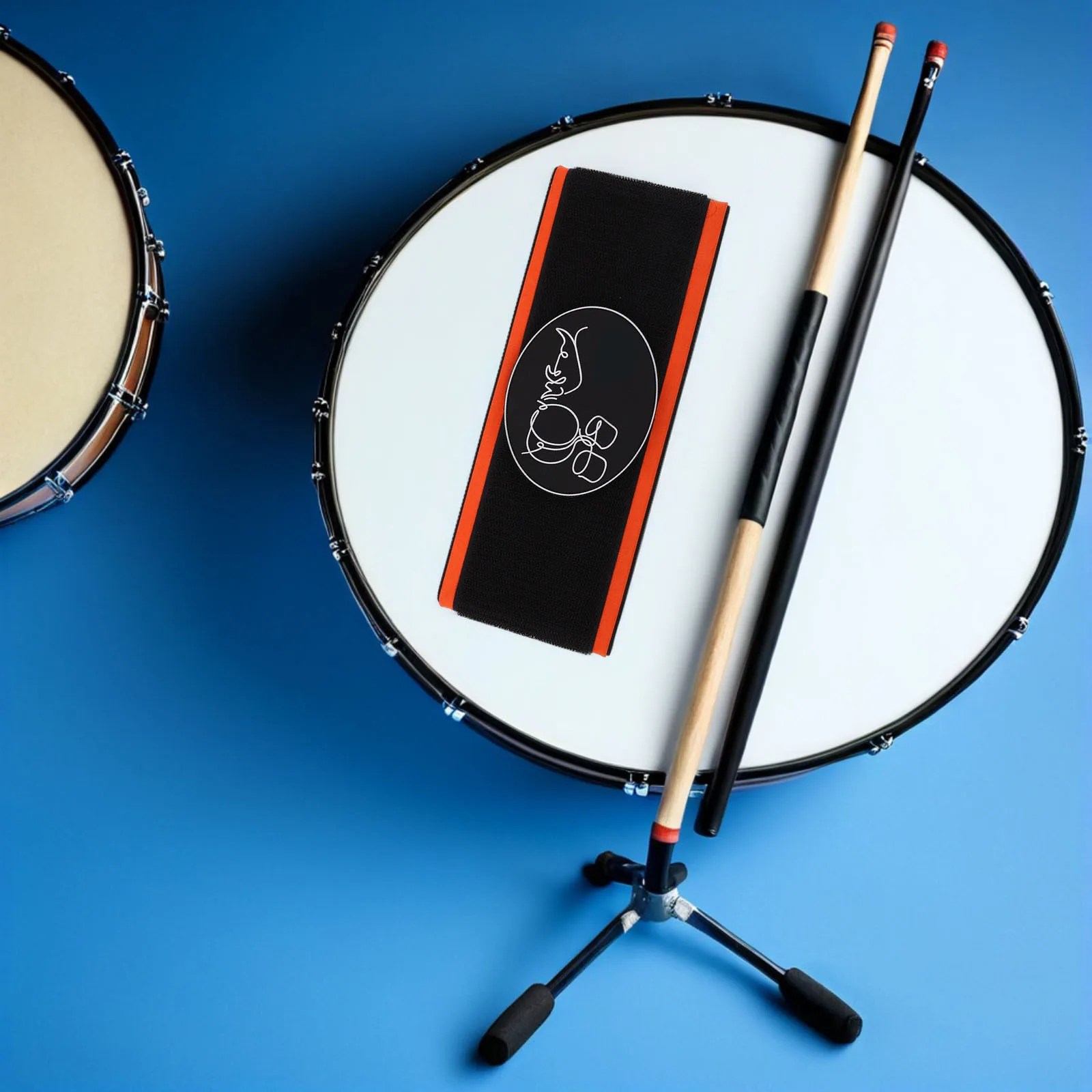 

Bass Drum Stabilizer Non Slip Drum Anchor Block for Intense Performances Vibration Absorption Quick Setup Removal