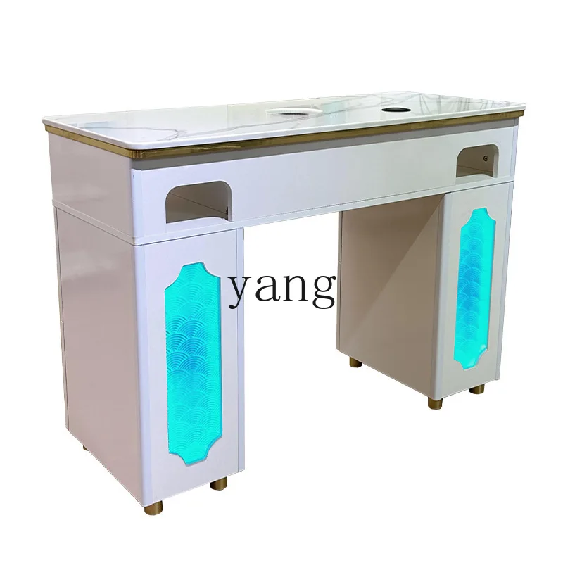 LTT professional manicure table beauty salon manicure multi-function with drawers modern simplicity