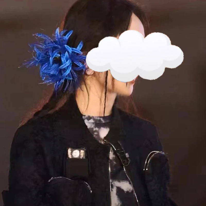 Elegant Fashion Larger Bianan Flower Hairpin Headwear For Women Girls Delicate Side Clip Headband Summer Hair Accessories Gifts