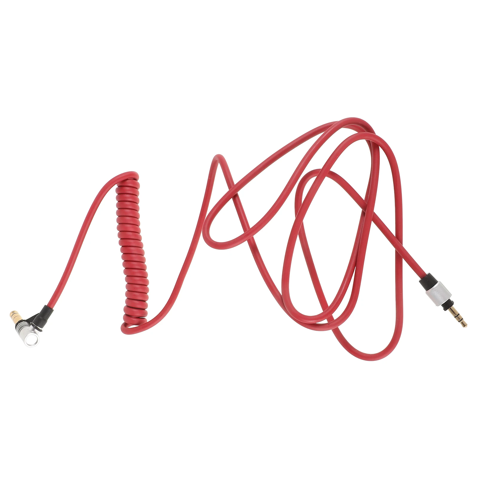 

s Audio Cable Guitar 3.5mm to 6.5mm Spring Coiled Sound Adapter Instrument Cable Electric Bass Speaker Connection Copper