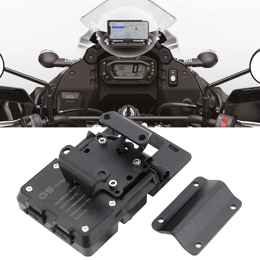 New Motorcycle Parts Front Phone Stand Holder Smartphone Phone GPS Navigaton Plate Bracket For Honda X-ADV 750 2021-2022