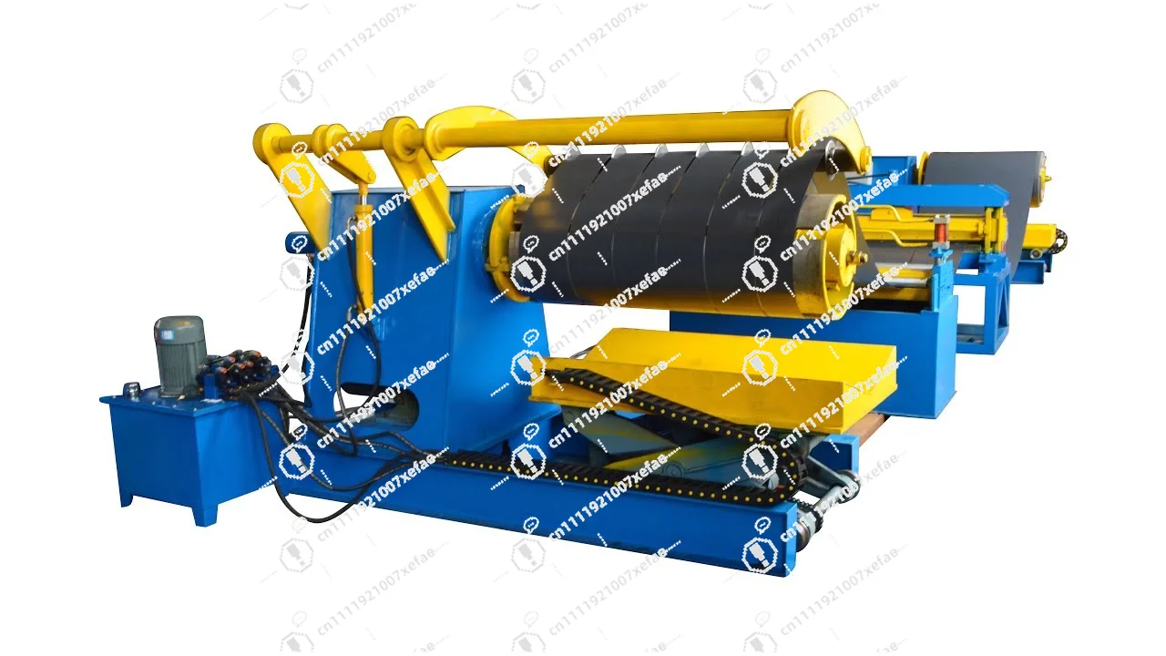 Automatic 5t-10t Hydraulic Steel Coil Uncoiler/Unwinder/Unwinder with Bearing Pump Gearbox Motor Auto Machinery Roll Forming