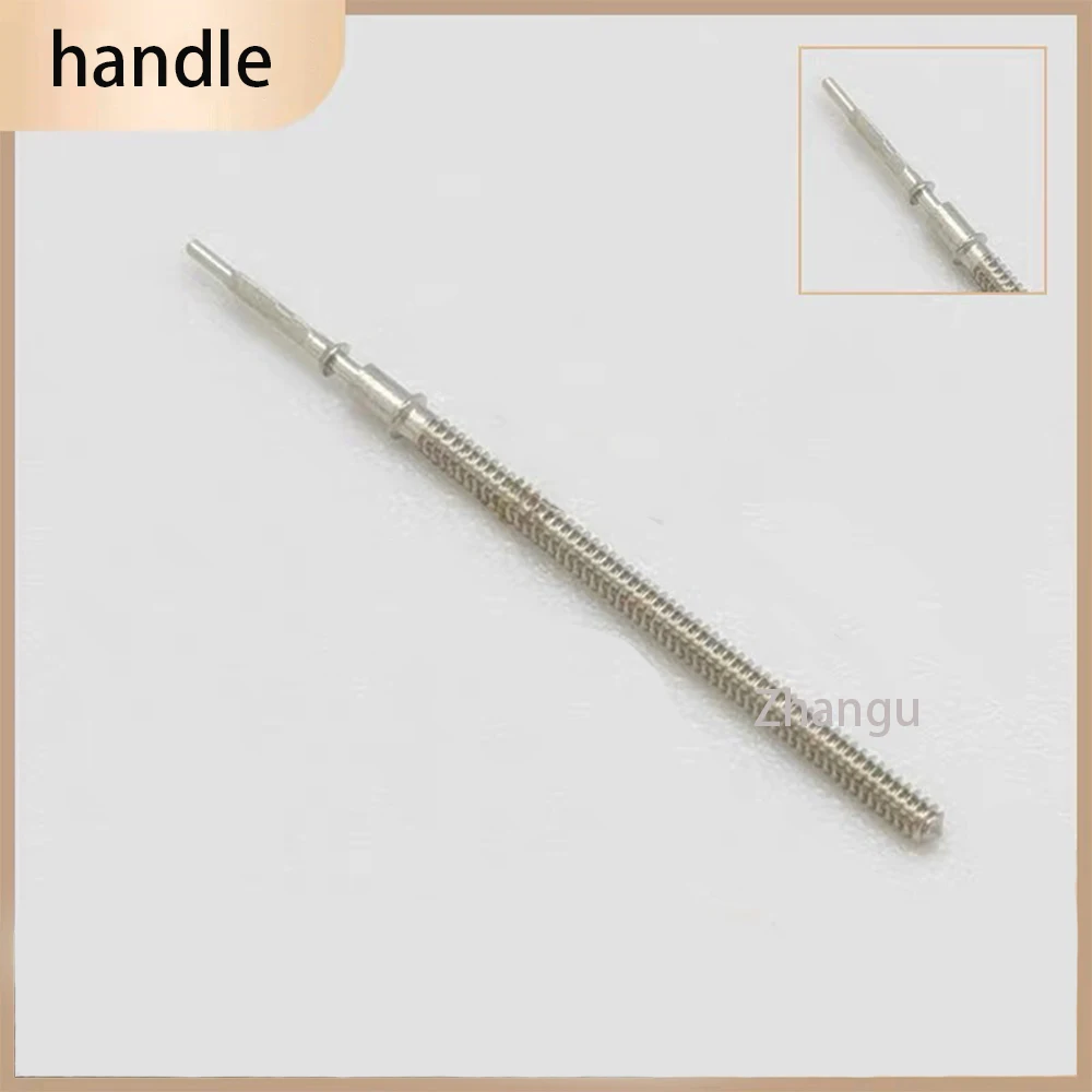 Goutent Steel Crown Parts Crown Watch Steel Stem Kit Fit VK63 VK64 VK67 VK68 VK61 Quartz Movement Stem Watch Accessories.