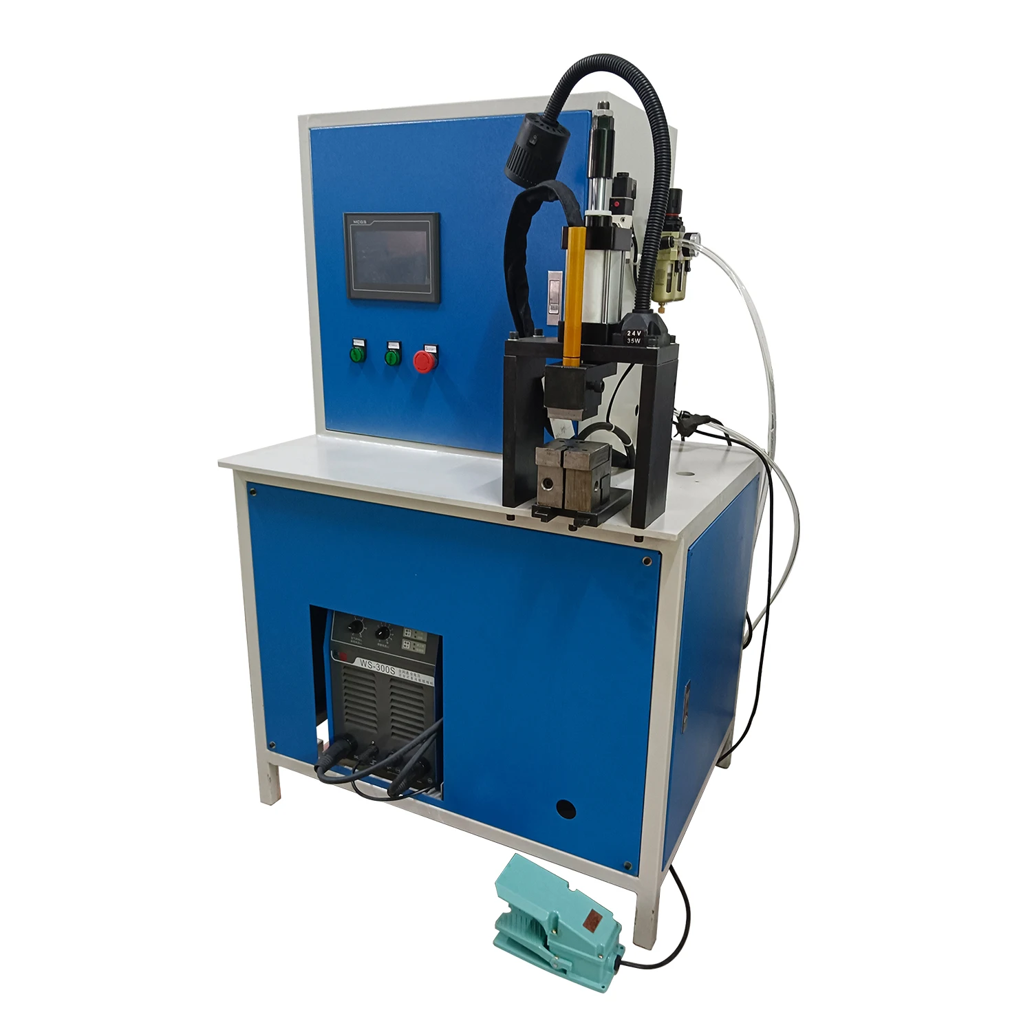 

Semiautomatic Small DN Resistance Welder Customized Spot Welding Machine for Iron