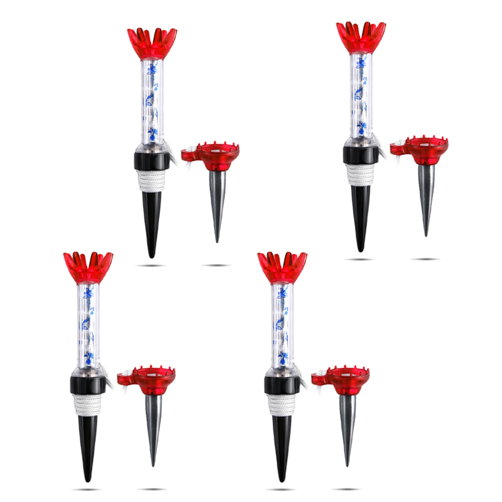 

Футболка для гольфа, 4 шт., 80 мм, гибкие аксессуары для гольфа, магнитная, красная, синяя, желтая, многоразовая, одноразовая для тренировок