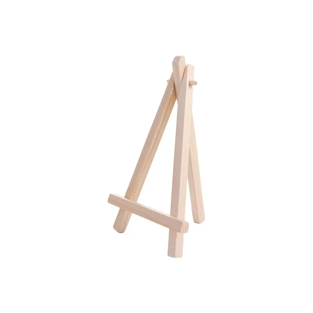 Holder Painting & Sketch Wood Mini Easel Foldable Small Triangle Display Stand Portable Desk Stand Tripod Art Supplies