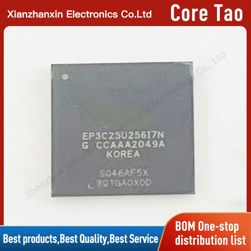 1PCS/LOT EP3C25U256C8N EP3C25U256I7N EP3C25U256 C8N I7N BGA256 Programmable gate array (fpga) IC