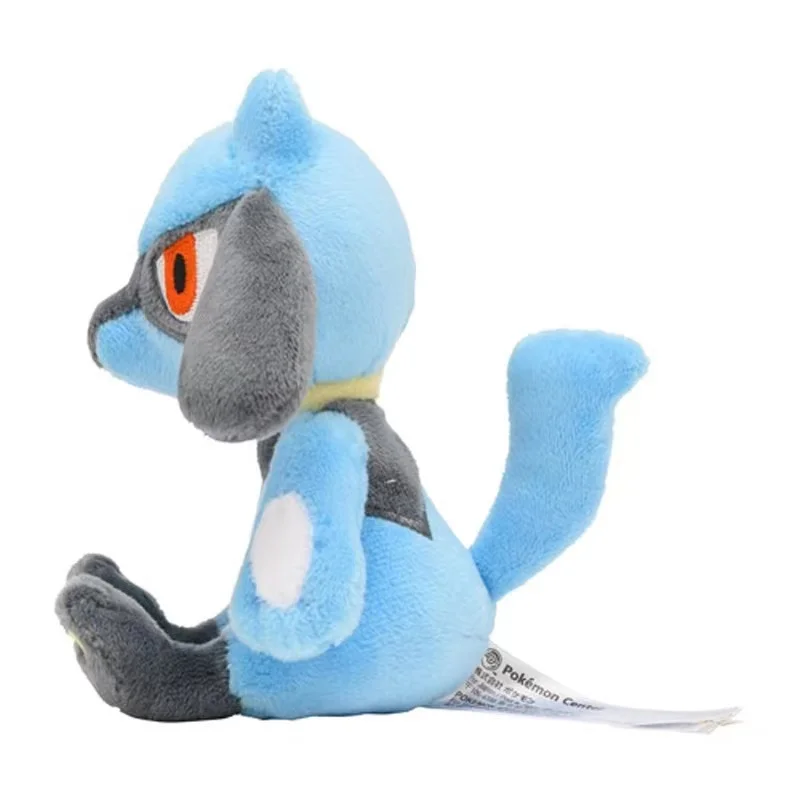 Pokémon Plush Toys, Bichos de Pelúcia, Boneca Riolu Fit, 14cm