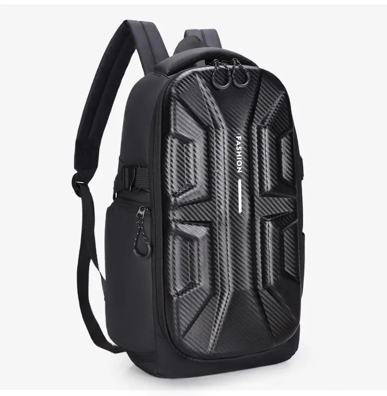 حقيبة ظهر هارد شل للرجال معدات الفارس في الهواء الطلق دراجة نارية رياضية ركوب حقيبة دراجة نارية على ظهره مقاوم للماء حقيبة ظهر للكمبيوتر